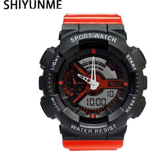 SHIYUNME Top Luxury Brand New Analog Digital Watch Men Army Military Sports Watches Male Waterproof Casual Dress Clock Shock