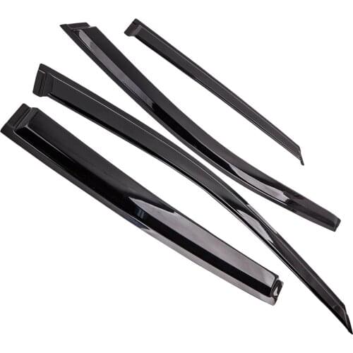 3D Style Window Visor Sun Rain Guard Vent Shade Deflector for Honda CRV 2007-11