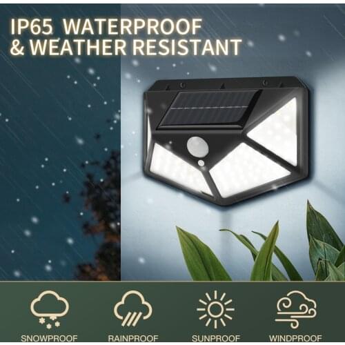 Solar Led Light Outdoors Solar Light Motion Sensor Waterproof Sunlight Garden Decoration Solar Powered Lantern Wall Lamp
