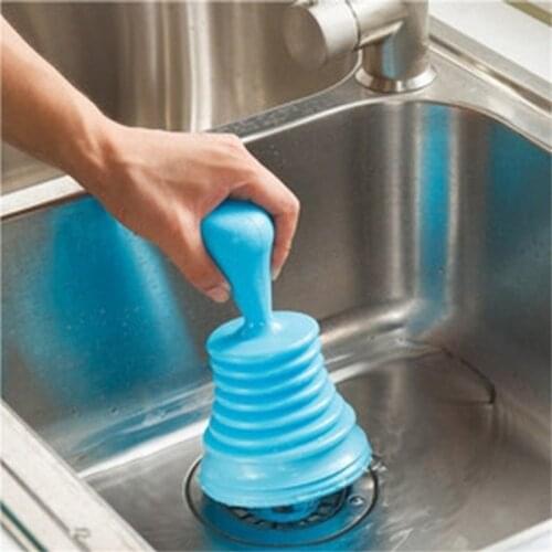 Drain Cleaners Household Powerful Sink Drain Cleaner Hair Catcher Pipe Cleaners Pipeline Dredge Suction Cup Toilet Plungers