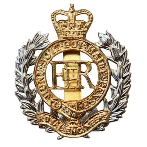 Lower price custom badge Wholesale ROYAL ENGINEERS BRITISH METAL CAP BADGE top quality cap badge FH680097