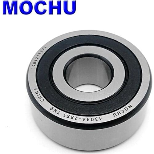 1pcs bearing 4303 17x47x19 4303A-2RS1TN9 4303-B-2RSR-TVH 4303A-2RS MOCHU Double row Deep groove ball bearings