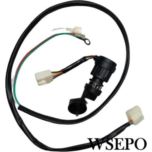 Top Quality! Electric Start Switch with Cable Line for 170F/186F/188F/192F Air Cooled Diesel Engine, 2~7KW Diesel Generator