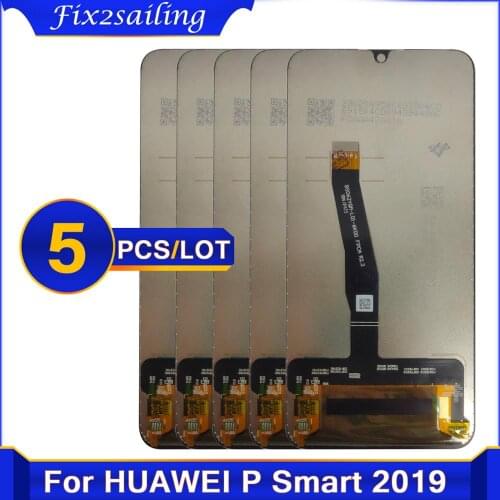 5PCS 10-Touch AAA Quality LCD For Huawei P Smart 2019 LCD Screen Display Assembly For P Smart 2019 LCD Screen POT-LX1 L21 LX3