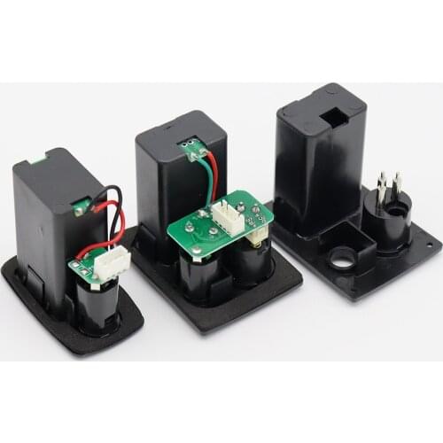 9V Battery Box Black Holder Case Box Compartment Cover Guitar Bass Pickup for Guitar Replacement Musical Accessories