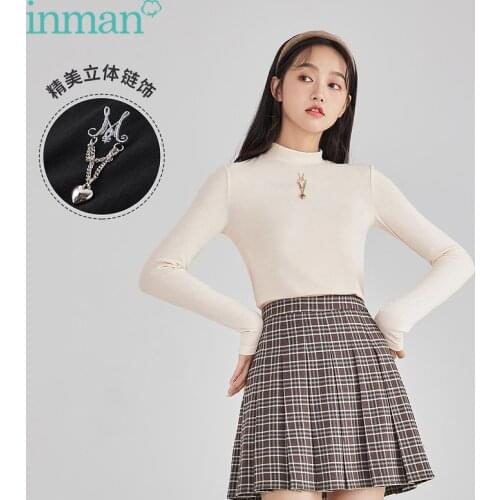 Женские однотонные футболки INMAN China At AliExpress