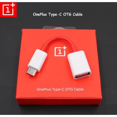 OnePlus Original USB Type-C OTG Adapter Converter Cable Data Transmission Line For OnePlus 3 3T 5 6 Three T 2 5T 6T 7T 7 pro