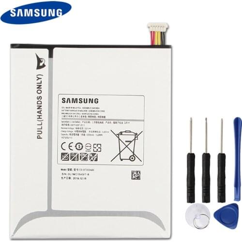 Original Tablet Battery EB-BT355ABE For Samsung GALAXY Tab A 8.0 T355C Tab5 SM-T350 SM-P350 P355C SM-P355M EB-BT355ABA 4200mAh