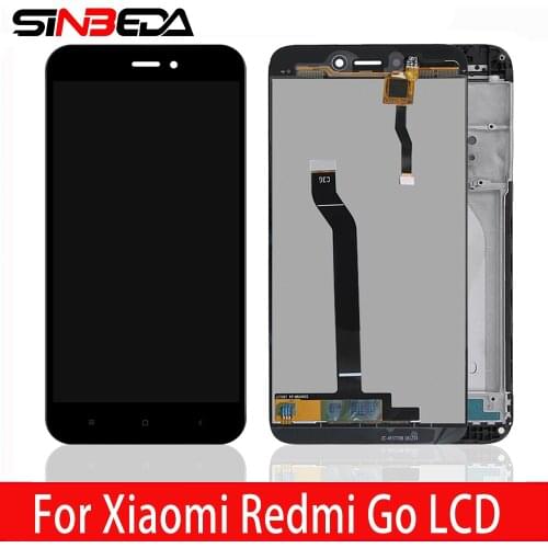 Original 5.0'' LCD For Xiaomi Redmi Go LCD Display Touch Screen Digitizer Assembly Frame For Redmi Go LCD Screen