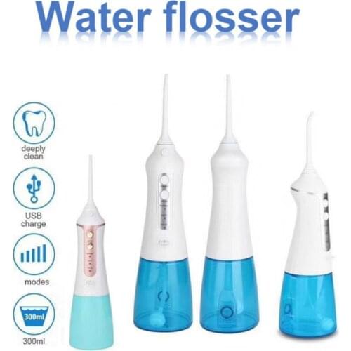 Rechargeable Oral Care Irrigator Water Flosser Portable Waterproof Teeth Cleaner