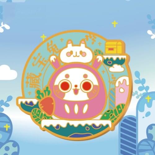 Get Rich Blind Box Toys DaMooGee 3rd Series Figure Anime Random Surprise Metal Birthday Gift Decor 8 Pcs/Set