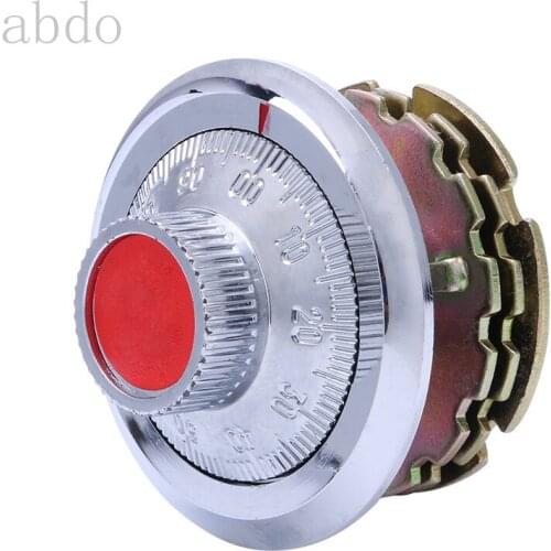 Retro Dial Numeral Safe Deposit Box Password Lock Mechanical Combination lock Vault Password Lock Anti-theft Durable Dial Lock