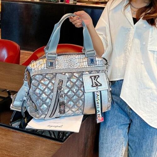 Animal Prints Womens Shoulder Bag Sequines Letter Bolsas Femininas De Luxo Large Capacity Crossbody Sac Femme Handbag Tote