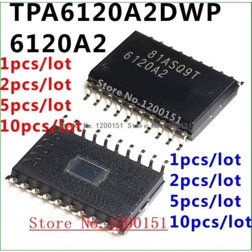 TPA6120A2DWPR TPA6120A2DWP 6120A2 SOP20