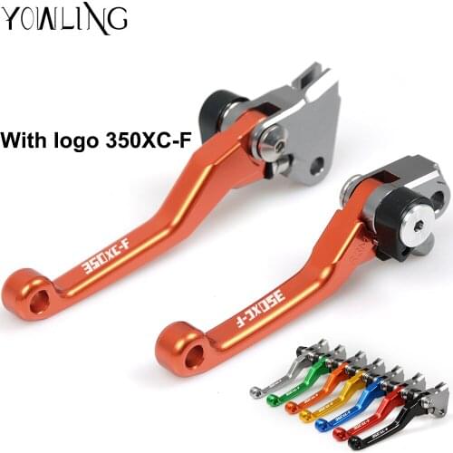 350XC-F Motocross Dirt bike Pit bike CNC Pivot Foldable Clutch Brake Lever For 350XC-F 350 XC-F 2011 2012 2013
