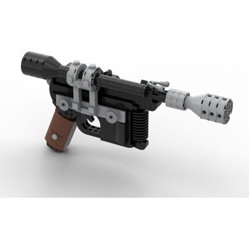 395PCS DL-44 Shock Wave Building Block Pistol Moc Brick Kid Gift And Educational Toys For Children