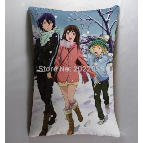 Anime Manga Noragami 40*60cm Pillow Case Cover Seat Bedding Cushion 001
