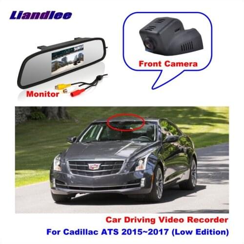 Liandlee For Cadillac ATS 2015~2017 (Low Edition) Car DVR Mini Wifi Camera Driving Video Recorder Car Registrator Dash Cam