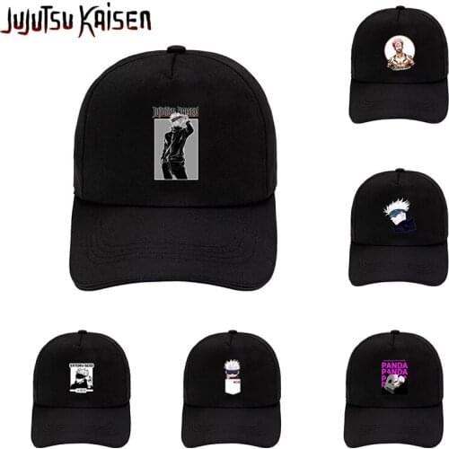 Jujutsu Kaisen Cap Anime Gojo Satoru Yuji Itadori Adult Hat Summer Travel Tourism Sun Hat Men and Women Fashion Baseball Cap