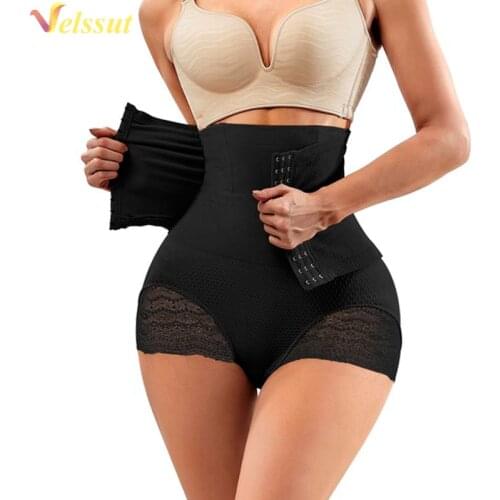 Velssut Shapewear for Women Under Dresses Tummy Control Panties Fajas Waist Cincher Body Shaper Belly Control Belts Underwear