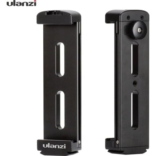 Ulanzi U-PAD Pro Metal Tablet Tripod Mount Holder Clamp w/ Cold Shoe Mount 13.1-25.3cm Adjustable Width for iPad/ iPad Mini/ Pro