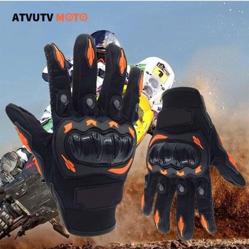 Motorcycle Gloves Retro Racing Motocross Full Finger Cycling for KTM Motocross M L XL XXL