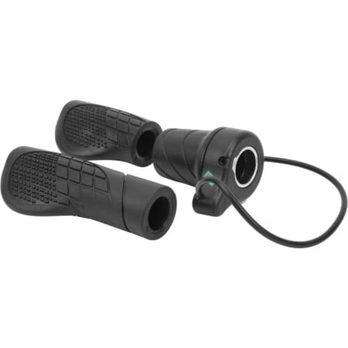 Electric Bicycle 76x Half Twist Throttle Handle for Mountain Bike Modified Parts E-bike Left Hand Throttle Waterproof Plug