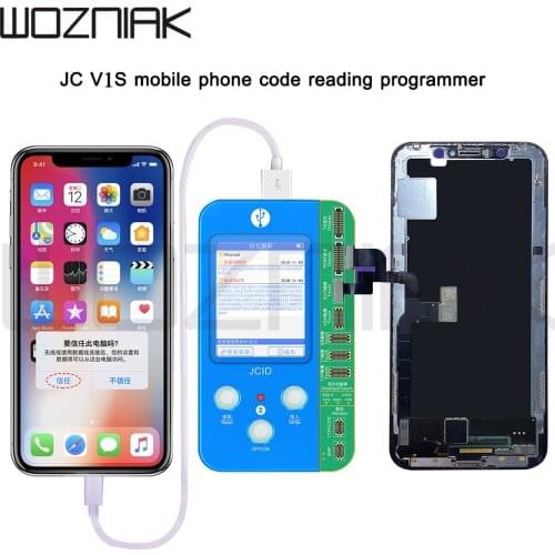JC V1S Mobile Phone Code Reading Programmer for iPhone 7 8 X XR XS MAX 11Pro MAX Screen Color Battery Fingerprint Serial Number