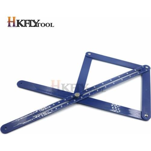 Protractor Corner Angle Plastic Finder Square Ruler Miter Woodworking Model Craft Measuring Tool