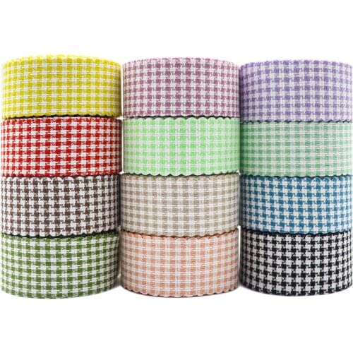 5 Yards 25MM/38MM Wavy Lace Double-Sided Houndstooth Ribbons Bronzing Dots For Hair Bows DIY Handmade Materials Y2021041201