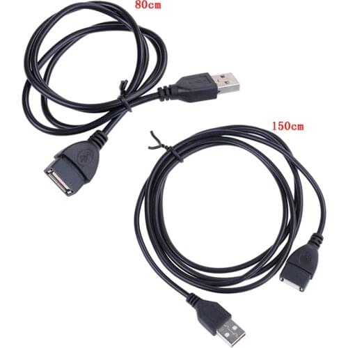 80/150cm USB Extension Cable Super Speed USB 2.0 Cable Male to Female Data Sync USB 2.0 Extender Cord