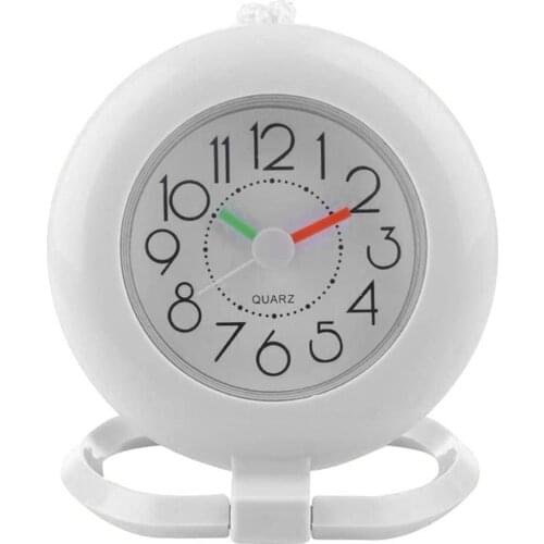 Wall Clock Bathroom Shower Slate Towel Ring With Hanging Clock Kitchen Bathroom Wall Clock Waterproof Shower Hanging Clock