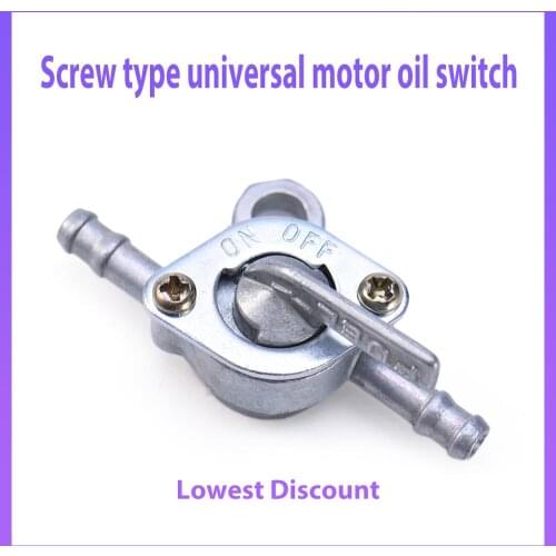 New Cross-country Vehicle All Terrain Vehicle Moped Pumps Screw Type Motorbike Accessories Fuel Supply Gasoline Valve Switch