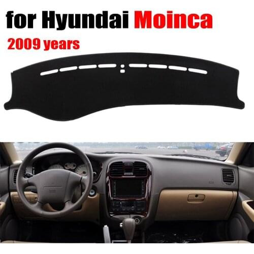Car dashboard covers mat for Hyundai Moinca 2009 years Left hand drive dashmat pad dash cover auto dashboard accessories