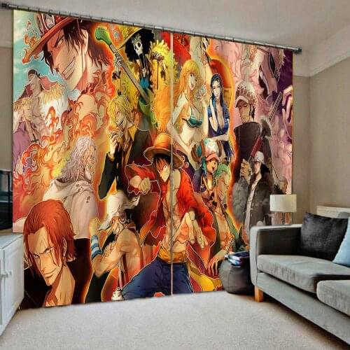 Kids curtains Luxury Blackout 3D Window Curtain For Living Room cartoon curtains