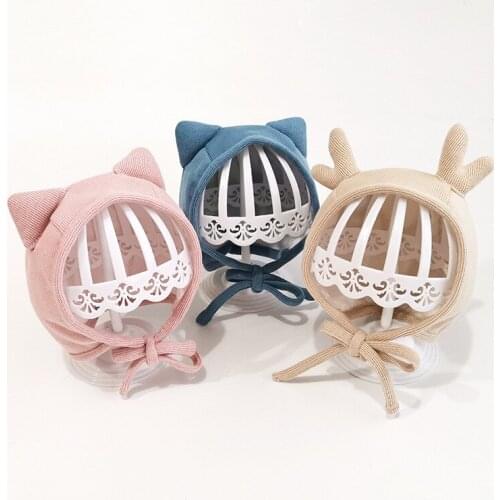 Princess Baby Girl Hat Cotton Winter Toddler Hat Newborn Baby Caps Bonnet Enfant Hats Kids Cap for Girls Warm Baby Beanie Cap