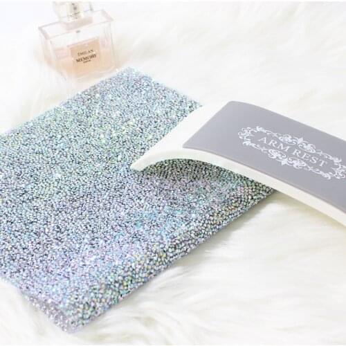 Nail art rhinestone table mat photo props background cloth diamond table mat Japanese-style small fresh nail shop