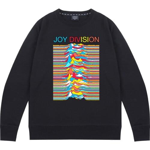Joy division unknown pleasures punk rock Sweatshirts Hoodies men women unisex Combed Cotton