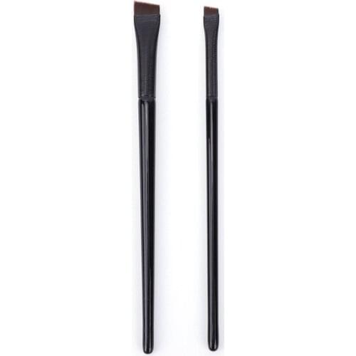 Angled Eyebrow Brush Mini Eyeliner Brush Thin Brow Contour Brushes Eye Brow Liner Brush Eye Makeup Tools for Cosmetics Beauty