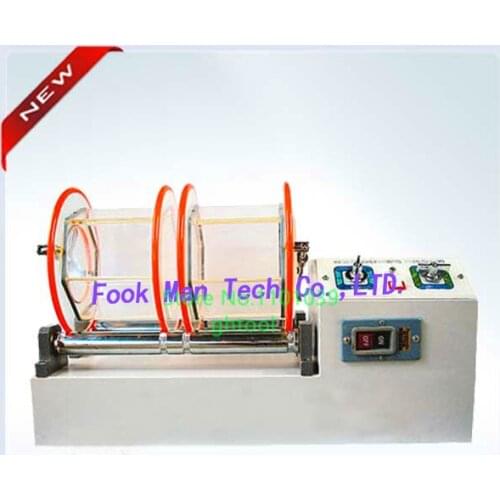 Jewelry Machine Tools 11kg Rotary Tumbler With Two Barrels Drum Polishing Machine ghtool