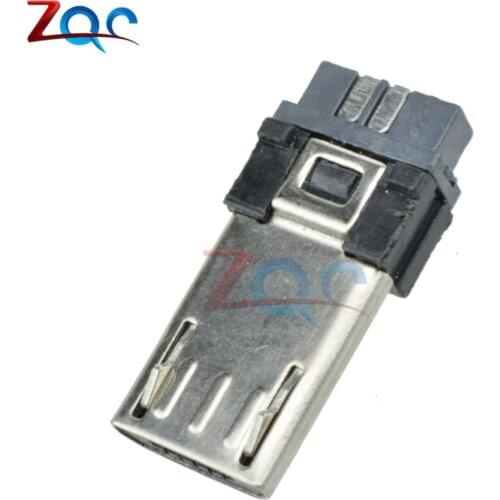 10PCS/Lot USB Micro 5-pin Male Connector Jacks Socket SMD Surface-Mount