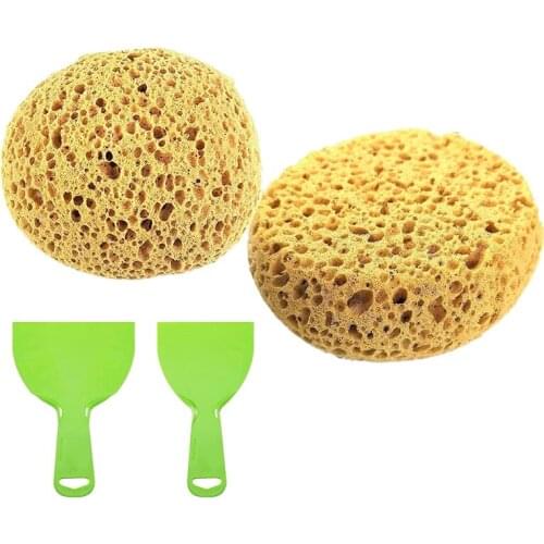 4PCS Knockdown Texture Sponge Drywall Texture Sponge Texture Patch Sponge for Texture Repair DIY Painting Ceiling