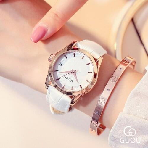 2021 New Watch Women luxury Fashion Casual waterproof quartz watches genuine leather strap sport Ladies elegant wrist watch girl