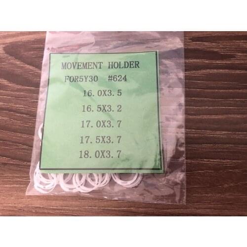 Miyota 5Y30 Movement Case Rings Assortment of 5 PCs