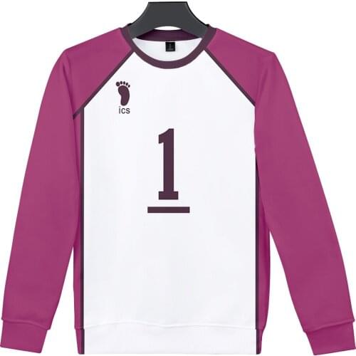 Hot Sale 2020 Volleyball Junior Character Haikyu!! Hoodies Sweatshirts K-pop Style Men/Women Popular Clothes Fashion Sweatshirts