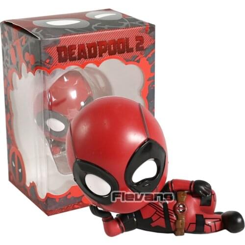 Hot Toys Cosbaby Deadpool 2 PVC Action Figure Collectible Model Toy Car Decoration Doll