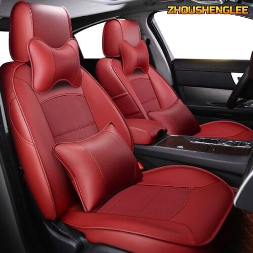 Custom Leather car seat covers For Hyundai Veloster LAFESTA Coupe Azera Grand SantaFe Veracruz Equus Rohens car seats