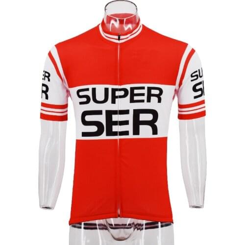 2018 NEW Red Retro classic cycling jersey mens cycling clothing summer mens Short sleeve bike wear ROAD ropa ciclismo maillot