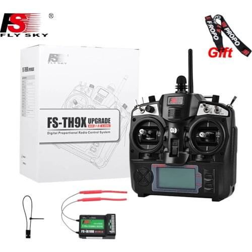 FlySky FS TH9X 9ch 2.4G Transmitter Remote Controller With IA10B Receiver RM300 For FPV Airplane Plane Quadcopter Mini Drone