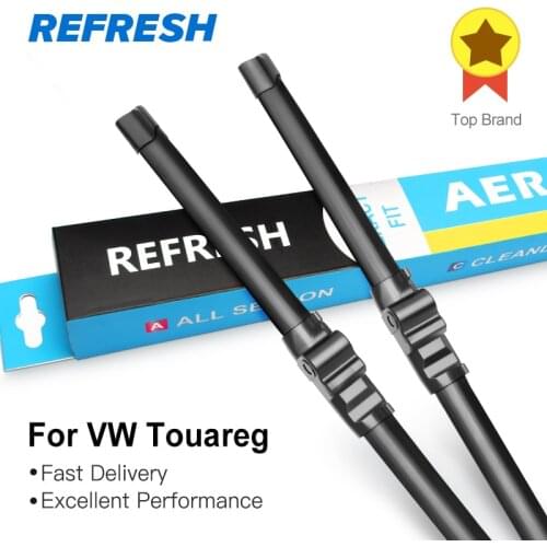 REFRESH Wiper Blades for Volkswagen Touareg Fit Side Pin Arms Model Year From 2002 to 2017